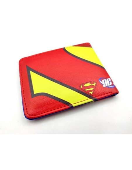 SUPERMAN. CARTERA INTERIOR AZUL SUPERMAN VOLANDO