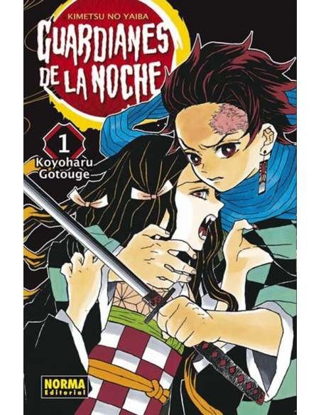 GUARDIANES DE LA NOCHE (KIMETSU NO YAIBA) 01