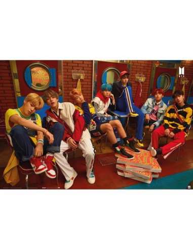 BTS. PÓSTER 36 POSTER BTS PIZZA 61 X 91,5 CM