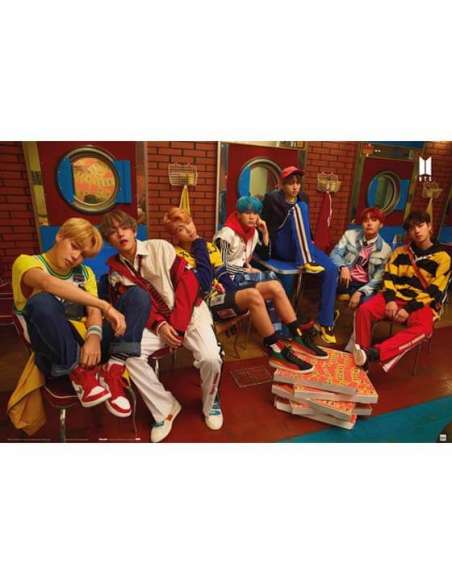 BTS. PÓSTER 36 POSTER BTS PIZZA 61 X 91,5 CM