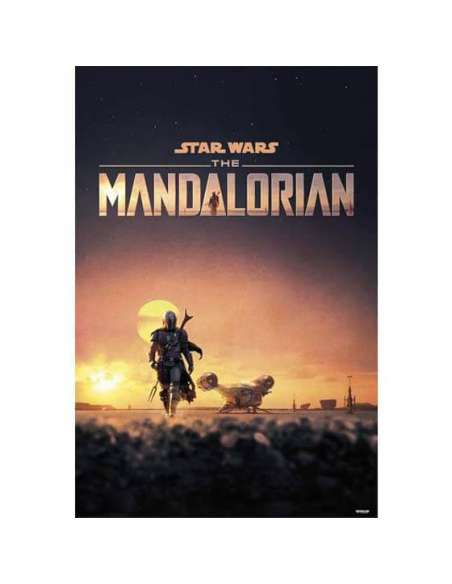 STAR WARS. PÓSTER 50 THE MANDALORIAN 61 X 91,5 CM