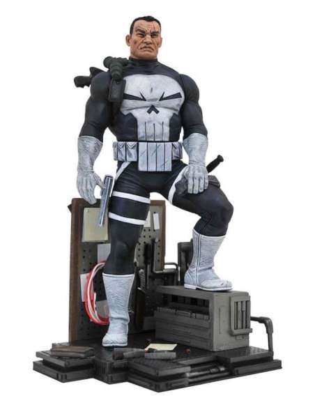 PUNISHER. FIGURA PUNISHER 23CM PVC DIORAMA MARVEL COMIC GALLERY
