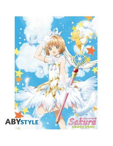 CARDCAPTOR SAKURA. PÓSTER CHIBI SAKURA & WAND (52x38)
