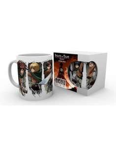 ATAQUE A LOS TITANES. TAZA CHARACTER MONTAGE 320ML 2