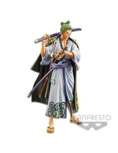 ONE PIECE. FIGURA ZORO 17 CM ONE PIECE DXF THE GRANDLINE LADY WANOKUNI VOL.2 2
