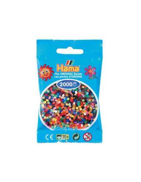 HAMA BEADS: BEADS MINI 2000  00 COLORES