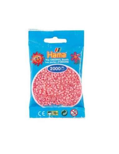 HAMA BEADS: BEADS MINI 2000 COLOR 06 ROSA