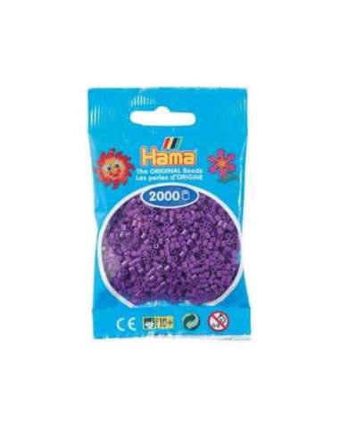 HAMA BEADS: BEADS MINI 2000 COLOR 07 VIOLETA