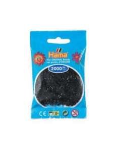 HAMA BEADS: BEADS MINI 2000 COLOR 18 NEGRO