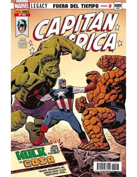 CAPITÁN AMÉRICA v8 93: FUERA DEL TIEMPO (2) (MARVEL LEGACY)