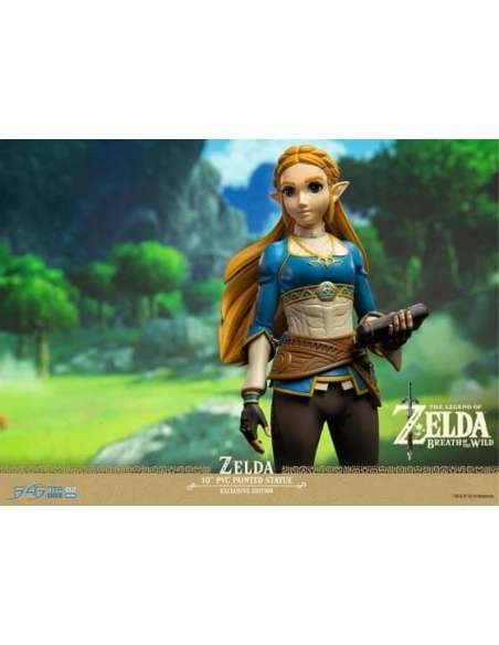 THE LEGEND OF ZELDA. FIGURA ZELDA COLLECTOR'S EDITION (CON LUZ) 23 CM BREATH OF THE WILD 4F4