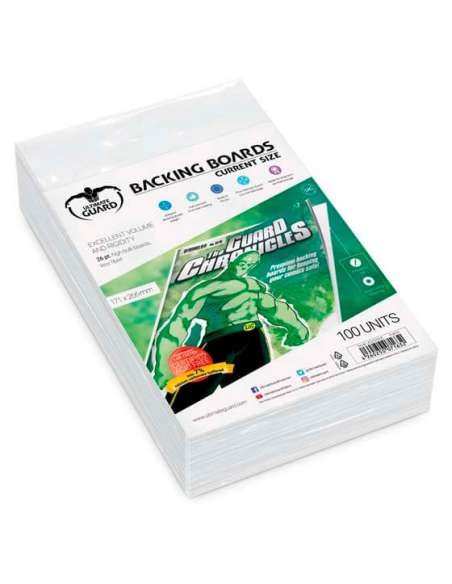 CARTÓN FUNDAS CÓMIC. BACKING BOARD CURRENT SIZE (100 un)