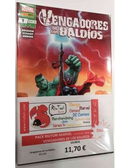 PACK RIUTORI MARVEL. VENGADORES DE LOS BALDÍOS