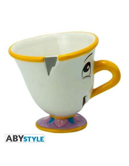 DISNEY. TAZA CHIP LA BELLA Y LA BESTIA 3D