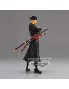 ONE PIECE. FIGURA RORONOA ZORO 17CM ONE PIECE DXF THE GRANDLINE SERIES WANOKUNI 2
