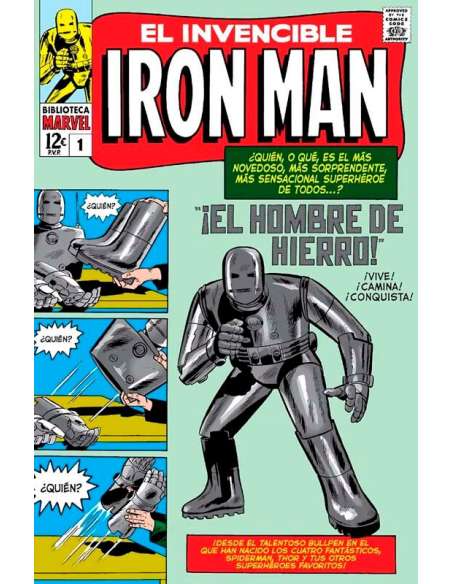 EL INVENCIBLE IRON MAN v1 01 (BIBLIOTECA MARVEL)