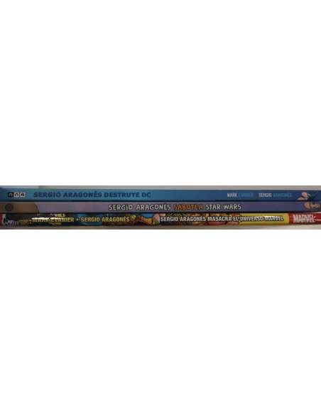 PACK RIUTORI MARVEL-DC-SW. SERGIO ARAGONÉS