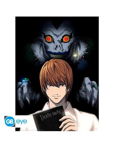 DEATH NOTE. PÓSTER CHIBI LIGHT & RYUK (52x38)