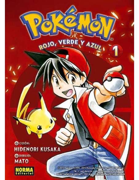 POKÉMON 01: ROJO, VERDE Y AZUL 01