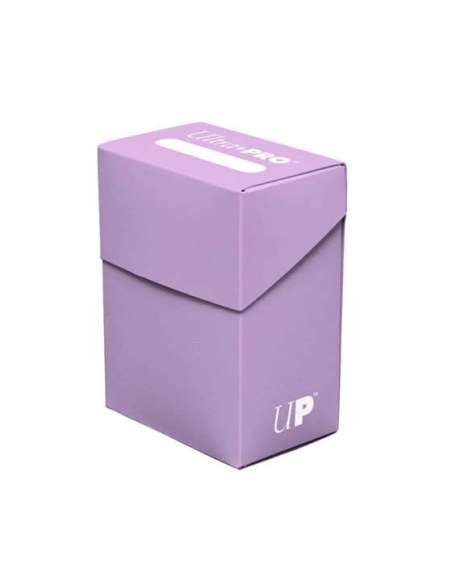 CAJA PARA CARTAS. SOLID COLOR DECK BOX (LILA) 80+