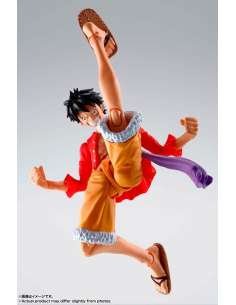 ONE PIECE. FIGURA MONKEY D LUFFY RAID OF ONIGASHIMA 14,5CM ONE PIECE SH FIGUARTS 2