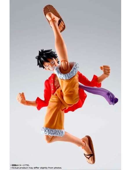 ONE PIECE. FIGURA MONKEY D LUFFY RAID OF ONIGASHIMA 14,5CM ONE PIECE SH FIGUARTS
