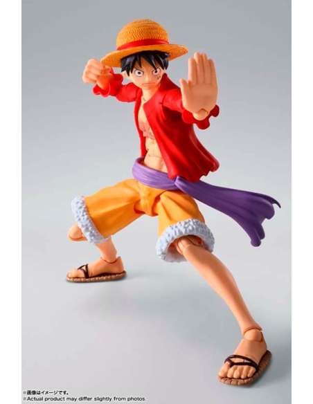ONE PIECE. FIGURA MONKEY D LUFFY RAID OF ONIGASHIMA 14,5CM ONE PIECE SH FIGUARTS