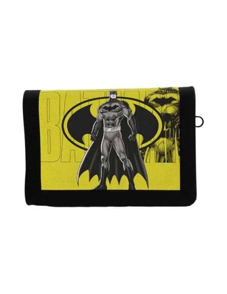 BATMAN. SET CARTERA Y LLAVERO DC UNIVERSE