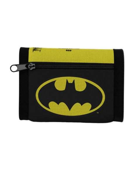 BATMAN. SET CARTERA Y LLAVERO DC UNIVERSE