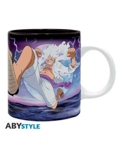 ONE PIECE. TAZA LUFFY CONTRA KAIDO 320ML