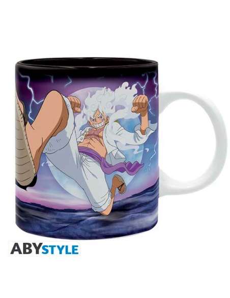 ONE PIECE. TAZA LUFFY CONTRA KAIDO 320ML