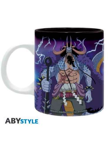 ONE PIECE. TAZA LUFFY CONTRA KAIDO 320ML