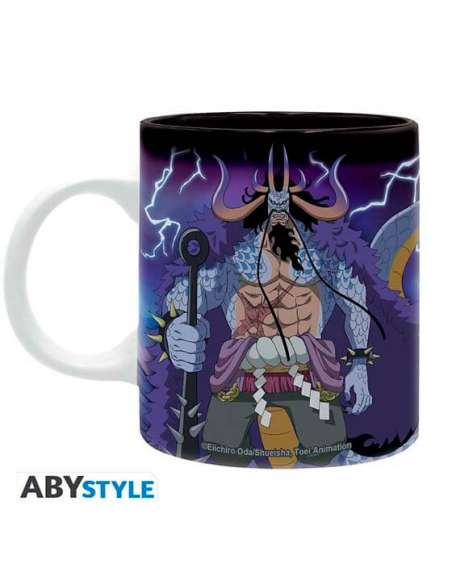 ONE PIECE. TAZA LUFFY CONTRA KAIDO 320ML