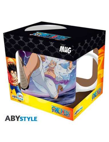 ONE PIECE. TAZA LUFFY CONTRA KAIDO 320ML