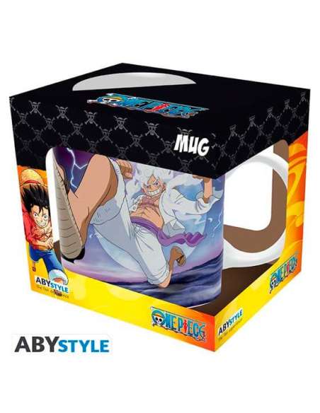 ONE PIECE. TAZA LUFFY CONTRA KAIDO 320ML