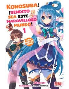 KONOSUBA: ¡BENDITO SEA ESTE MARAVILLOSO MUNDO! 01 (NOVELA)