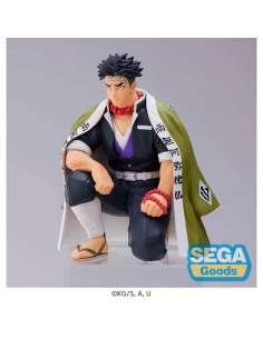 GUARDIANES DE LA NOCHE. FIGURA GYOMEI HIMEJIMA HASHIRA MEETING PM PERCHING 15CM DEMON SLAYER 2