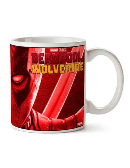DEADPOOL & WOLVERINE. TAZA DEADPOOL MARVEL