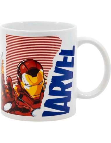 MARVEL. TAZA AVENGERS COMIC HEROES 325ML