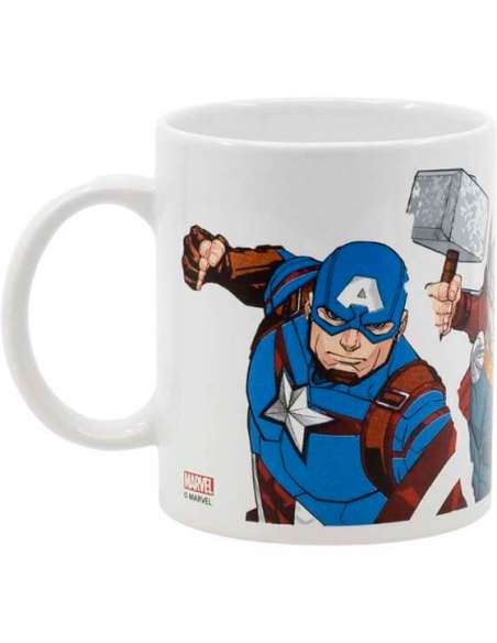MARVEL. TAZA AVENGERS COMIC HEROES 325ML