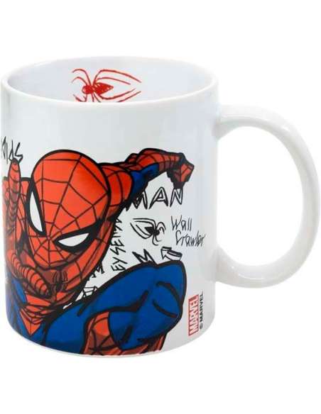 SPIDERMAN. TAZA SPIDERMAN URBAN WEB 325ML