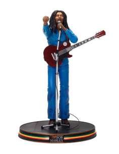 BOB MARLEY. FIGURA BOB MARLEY CONCIERTO RAINBOW 1977 18CM 2