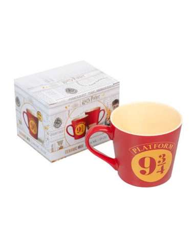 HARRY POTTER. TAZA PREMIUM HARRY POTTER PLATAFORMA 9 3/4 444ml