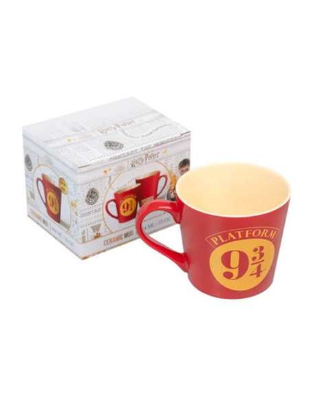 HARRY POTTER. TAZA PREMIUM HARRY POTTER PLATAFORMA 9 3/4 444ml