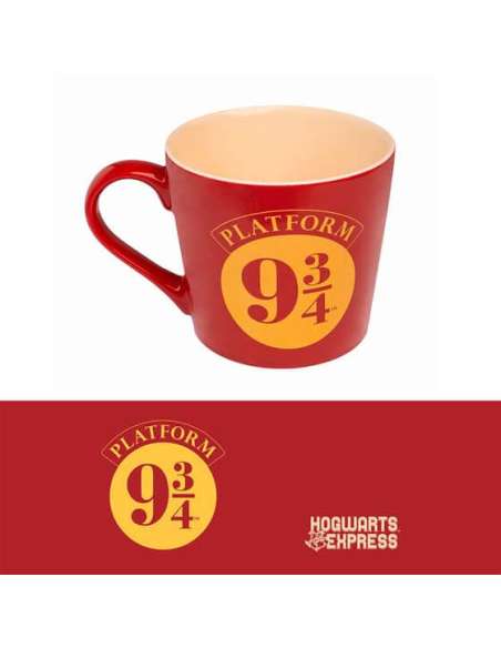 HARRY POTTER. TAZA PREMIUM HARRY POTTER PLATAFORMA 9 3/4 444ml