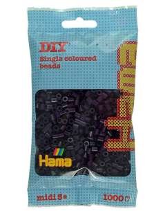 HAMA BEADS: BEADS MIDI 1000 COLOR 108 VIOLETA BERENJENA