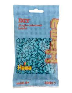 HAMA BEADS: BEADS MIDI 1000 COLOR 31 TURQUESA 2