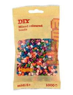 HAMA BEADS: BEADS MIDI 1000 COLOR 58