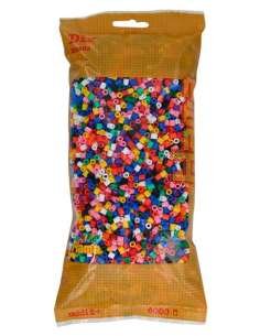 HAMA BEADS: BEADS MIDI 6000 COLOR 00 (10 COLORES)