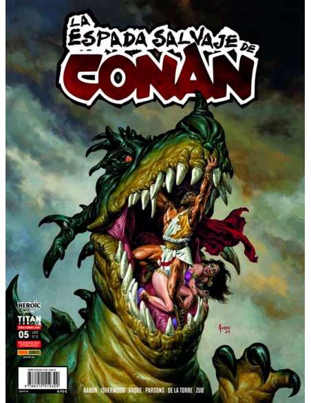 LA ESPADA SALVAJE DE CONAN (TITAN COMICS) v2 (RÚSTICA) 05